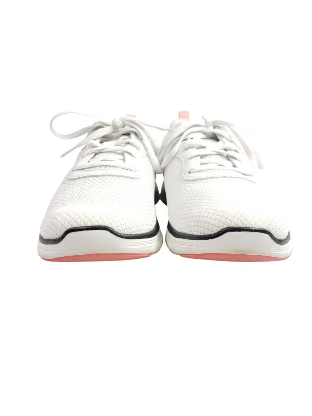 Skechers Womens Size 8.5 Flex Appeal 4.0 Brilliant View White Sneakers - Picture 6 of 8